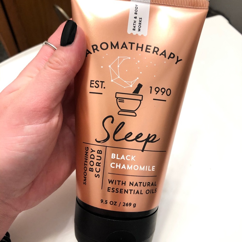 Aromatherapy scrub